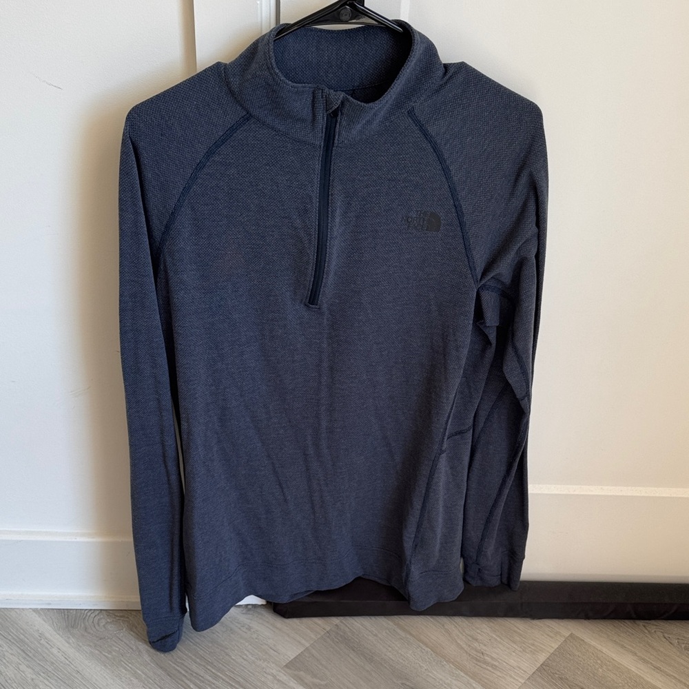 The North Face Dark Blue Quarter-Zip Pullover